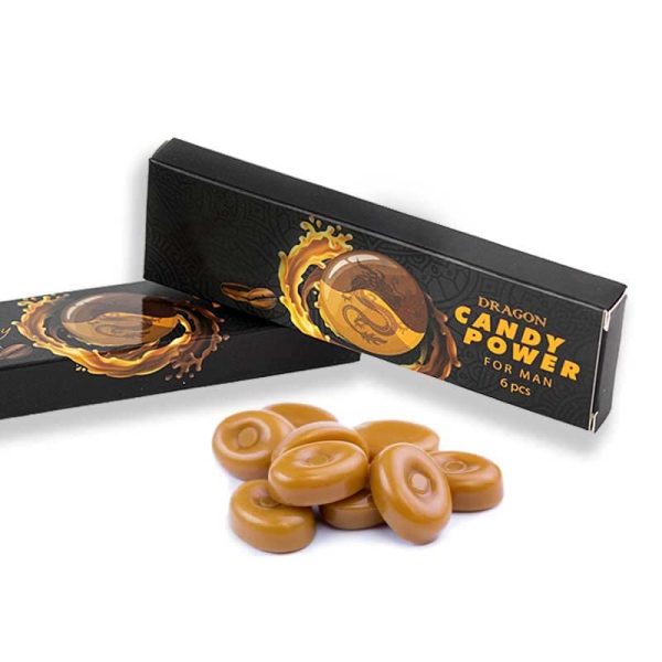 Candy Power Dragon,le bonbon aphrodisiaque pour hommes, format poche, stimulation rapide de la libido