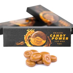 Candy Power - Bonbon et chocolat aphrodisiaque au miel pour hommes, améliorez rapidement votre libido.