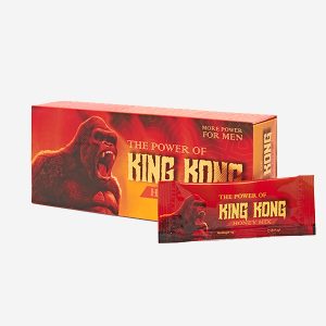 Boîte de King Kong Honey Mix - Miel aphrodisiaque puissant pour améliorer la libido et résoudre les problèmes d’érections masculines