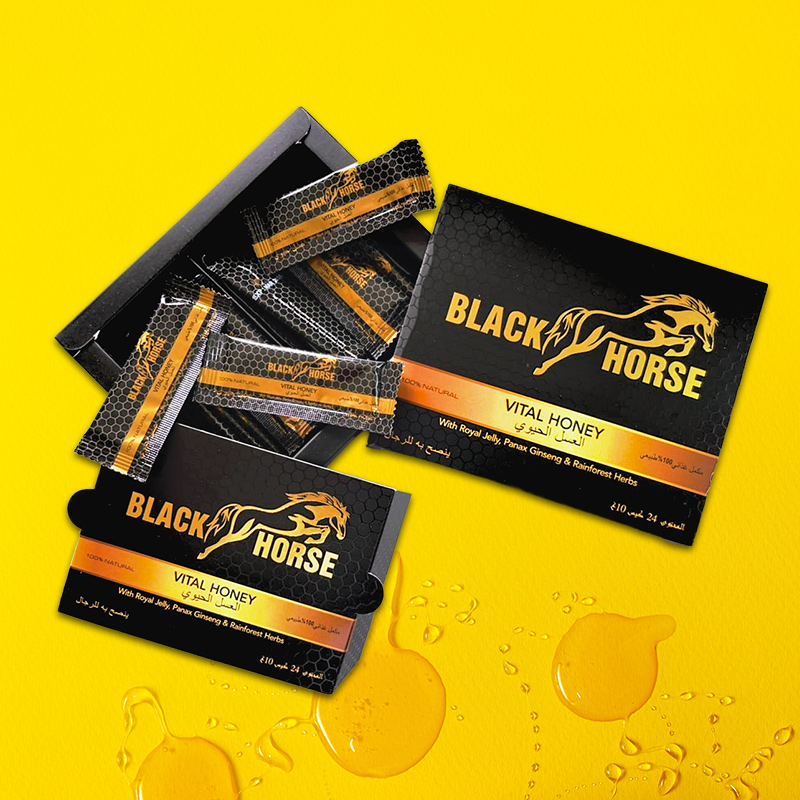 Découvrez Black Horse, un miel aphrodisiaque qui met du piquant dans votre vie amoureuse tout en restant chic et mature