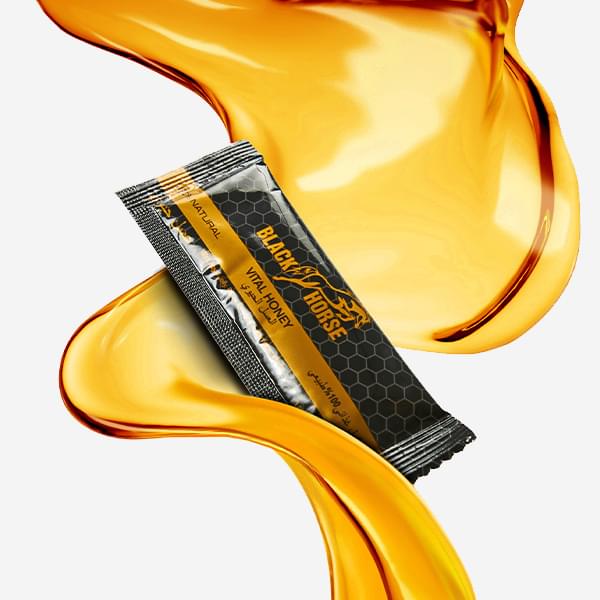 Black Horse miel aphrodisiaque boostant performance sexuelle et confiance, produit naturel pour bien-être intime